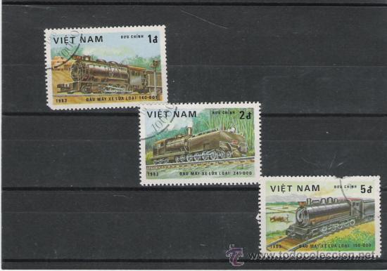 Sellos: TEMA FERROCARRILES SERIE MATASELLADA - Foto 1