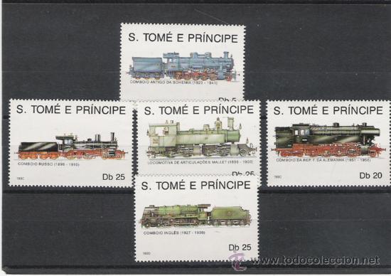 Sellos: TEMA FERROCARRILES SERIE NUEVA - Foto 1