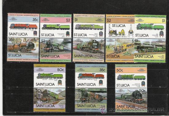 Sellos: TEMA FERROCARRILES SERIE NUEVA - Foto 1