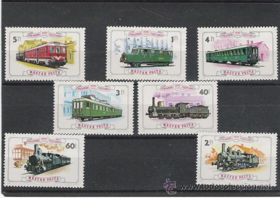 Sellos: TEMA FERROCARRILES SERIE NUEVA - Foto 1