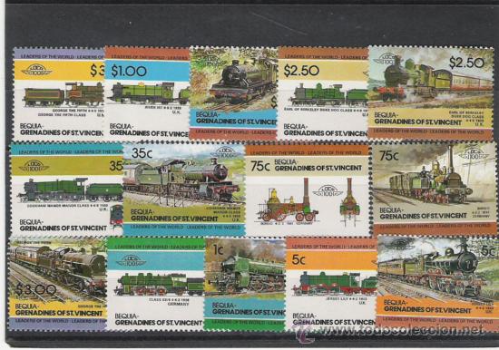 Sellos: TEMA FERROCARRILES SERIE NUEVA - Foto 1