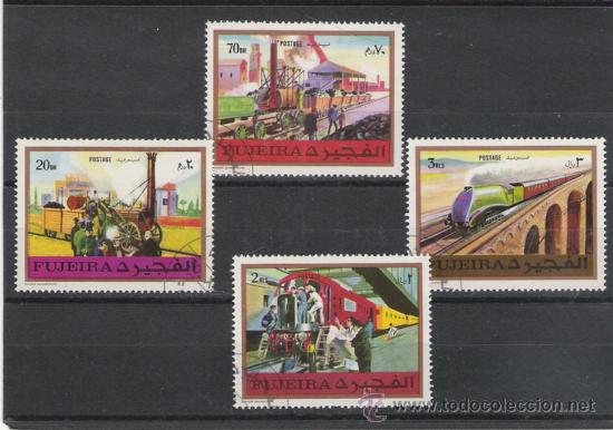 Sellos: TEMA FERROCARRILES SERIE MATASELLADA - Foto 1