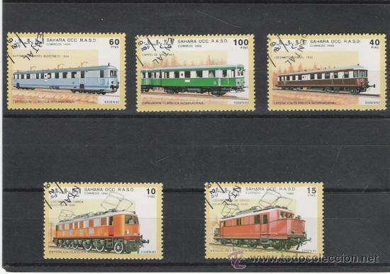 Sellos: TEMA FERROCARRILES SERIE MATASELLADA - Foto 1