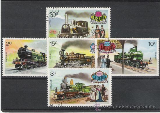 Sellos: TEMA FERROCARRILES SERIE MATASELLADA - Foto 1