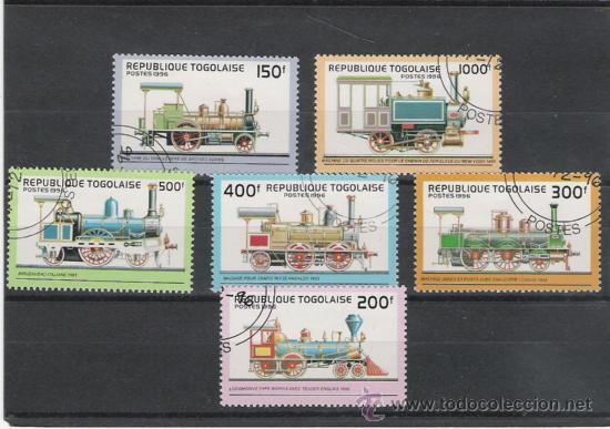 Sellos: TEMA FERROCARRILES SERIE MATASELLADA - Foto 1