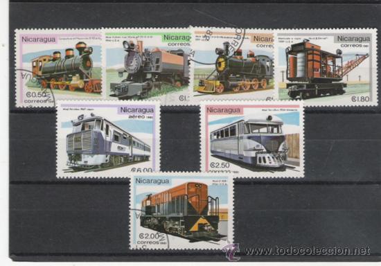 Sellos: TEMA FERROCARRILES SERIE MATASELLADA - Foto 1