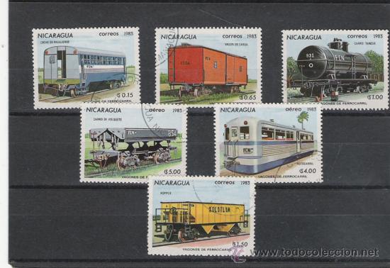 Sellos: TEMA FERROCARRILES SERIE MATASELLADA - Foto 1