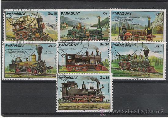 Sellos: TEMA FERROCARRILES SERIE MATASELLADA - Foto 1