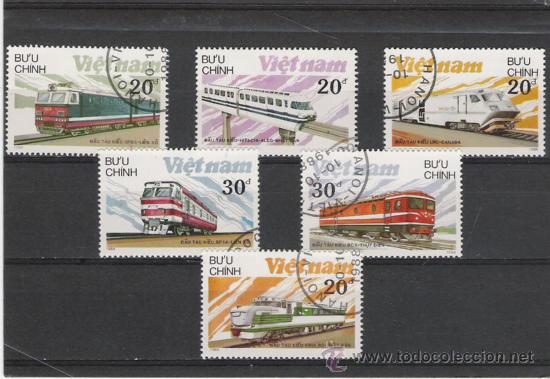 Sellos: TEMA FERROCARRILES SERIE MATASELLADA - Foto 1