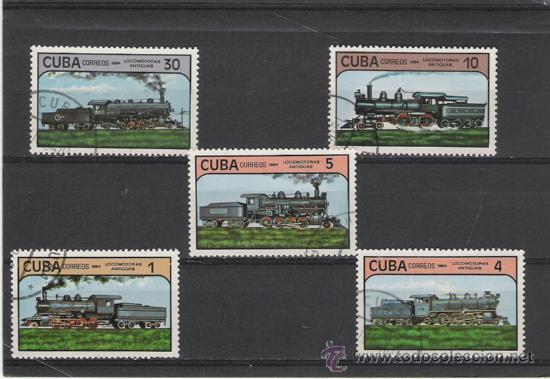 Sellos: TEMA FERROCARRILES SERIE MATASELLADA - Foto 1