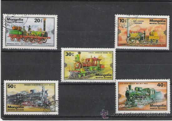 Sellos: TEMA FERROCARRILES SERIE MATASELLADA - Foto 1