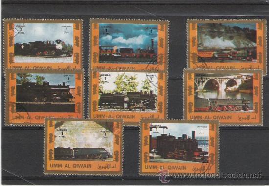 Sellos: TEMA FERROCARRILES SERIE MATASELLADA - Foto 1