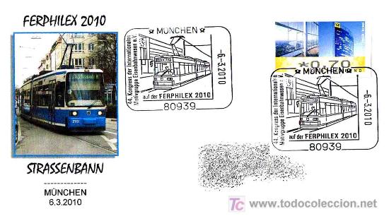Sellos: TRANVIAS - Tranvia de MUNCHEN - Foto 1