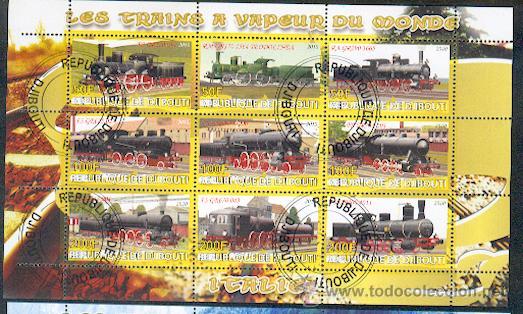 Sellos: Djibouti & Trenos (L10) - Foto 1