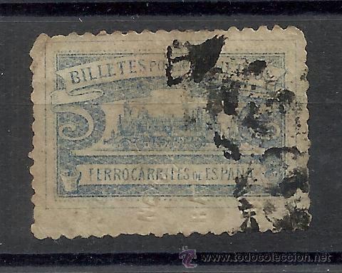 Sellos: billetes ferrocarriles de espa&ntilde;a - Foto 1