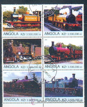 Sellos: Angola & Trenos (17) - Foto 1