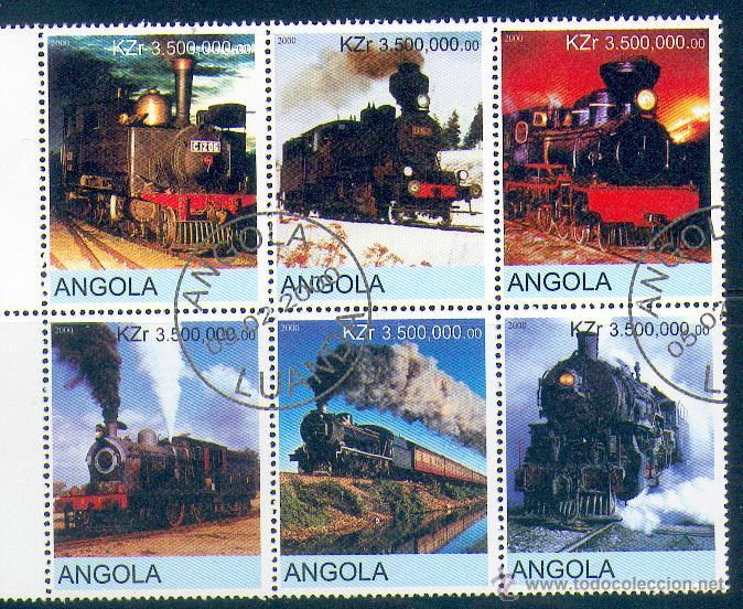 Sellos: Angola & Trenos (16) - Foto 1