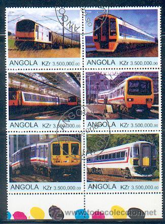 Sellos: Angola & Trenos (14) - Foto 1