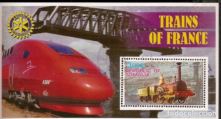 Sellos: Somalia & Trenes de Francia (35) - Foto 1
