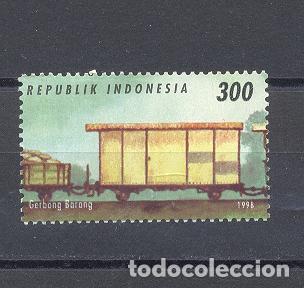 Sellos: INDONESIA, TRENES - Foto 1