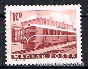 Sellos: HUNGRIA N&ordm; 1957, autorail, usado - Foto 1