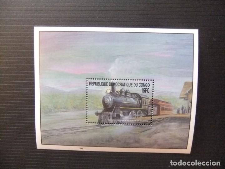 Sellos: CONGO, R.D., TREN U.S.A., 2001, MI 96, TRTR061 - Foto 1