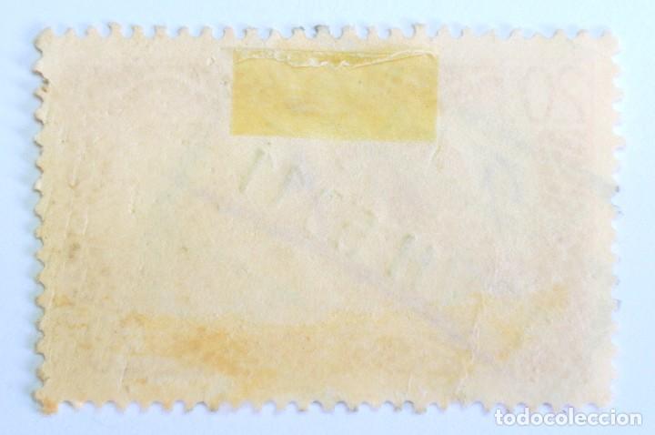 Sellos: Sello postal BELGICA 1949 20 Fr TREN LOCOMOTORAS Railway Stamp LOCOMOTORA 1920 PAQUETE POSTAL - Foto 2 - 150180966