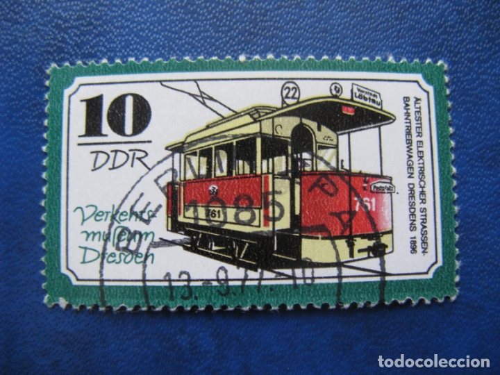 Sellos: alemania DDR, tranvia - Foto 1