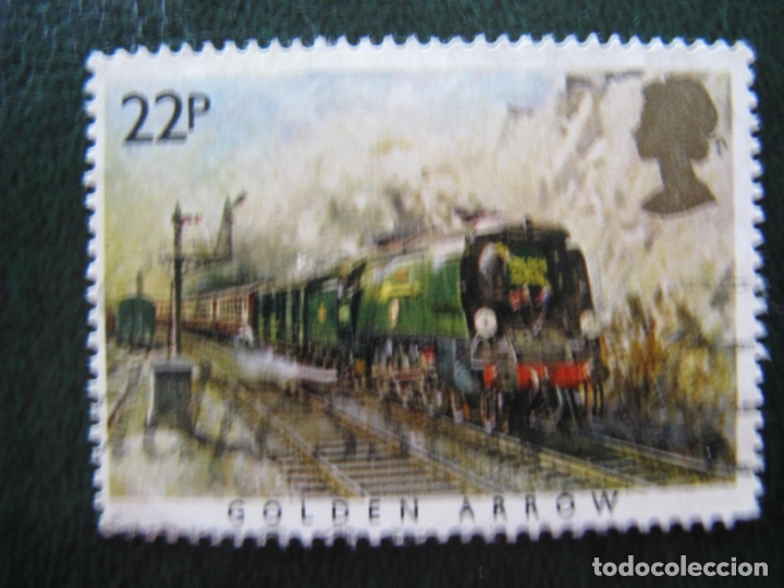 Sellos: inglaterra** golden arrow - Foto 1