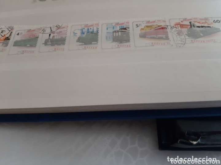 Sellos: Hungr&iacute;a trenes - Foto 1