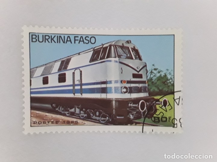 Sellos: TRENES SELLO USADO - Foto 1