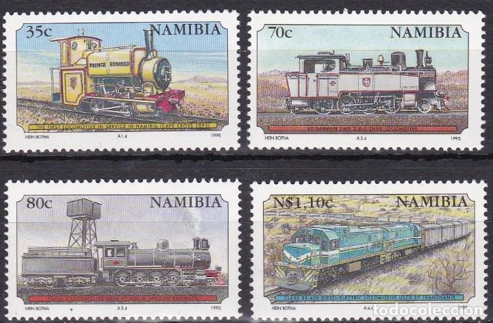 Sellos: Namibia 1985 tren ferrocarril - Foto 1