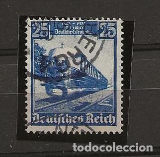 Sellos: SELLOS DEUTCHES REICH, TEMA TRENES - Foto 1
