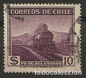 Sellos: SELLO DE CHILE, TEMA TRENES - Foto 1