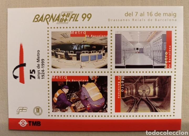 Sellos: Hoja conmemorativa Barnafil 1999 - Foto 1