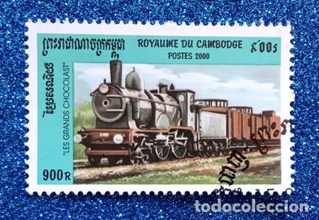 Sellos: SELLO CAMBODGE (LES GRANDS CHOCOLAST) - Foto 1