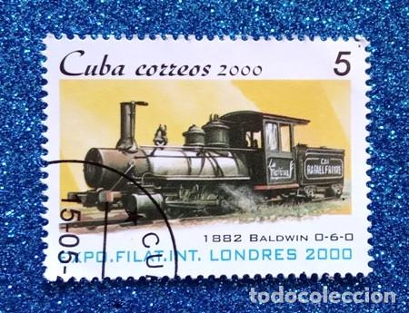 Sellos: SELLO CUBA (1882 BALDWIN 0-6-0) - Foto 1