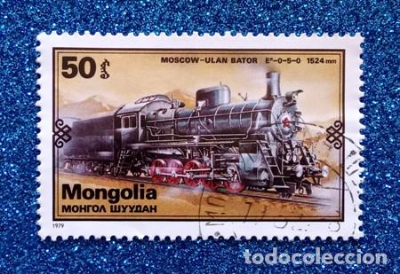 Sellos: SELLO MONGOLIA (MOSCOW-ULAN BATOR) - Foto 1