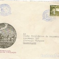Selos: PORTUGAL & FDC CENTENARIO DE LOS FERROCARRILES DE PORTUGAL 1956 (75887). Lote 360226510