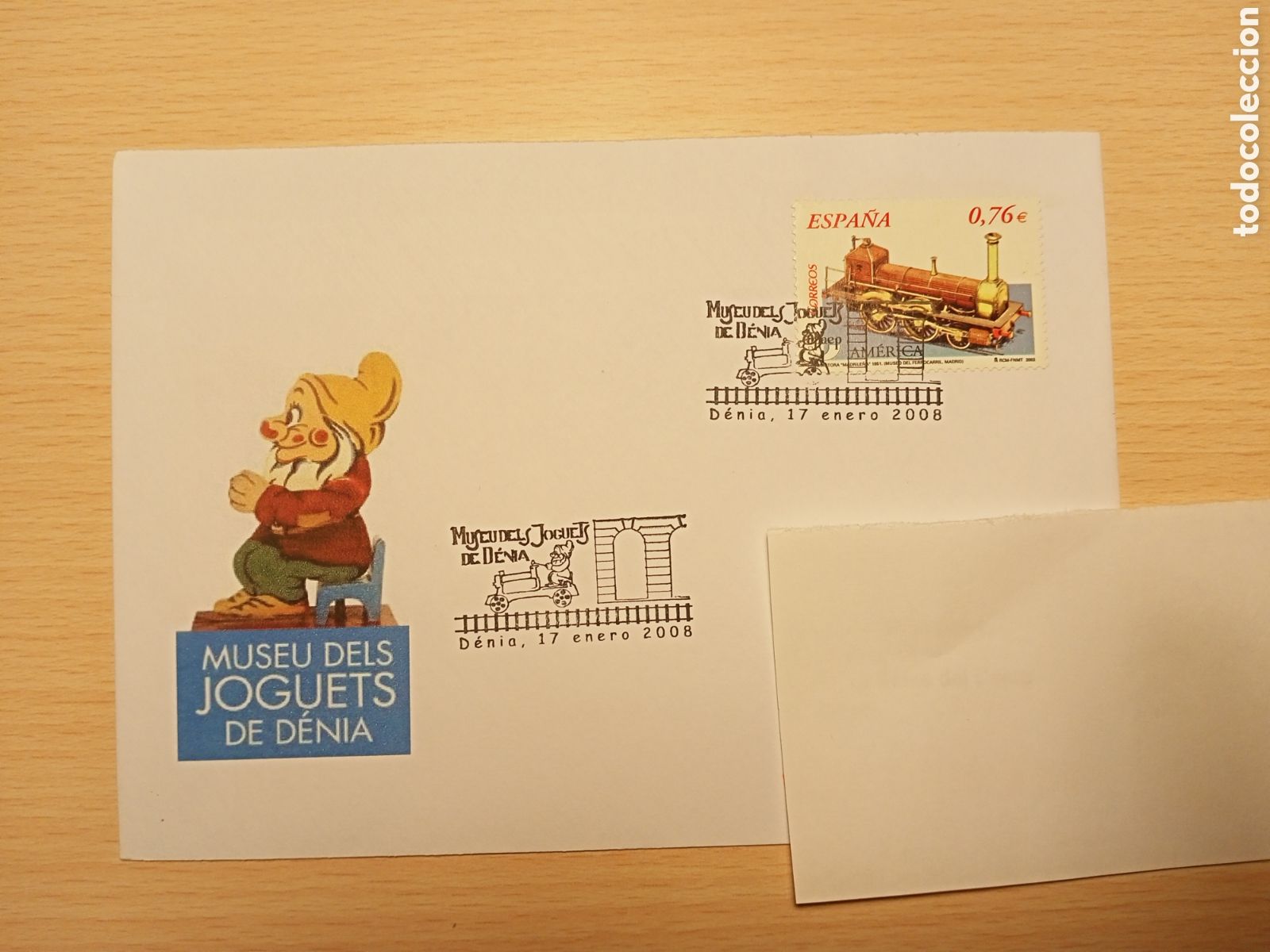 Sellos: Sobre Museu dels Joguets de Denia (2008) - Foto 1
