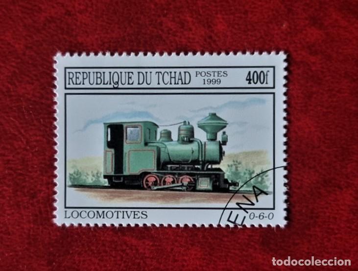 Sellos: SELLO USADO TCHAD 1999 TREN - Foto 1