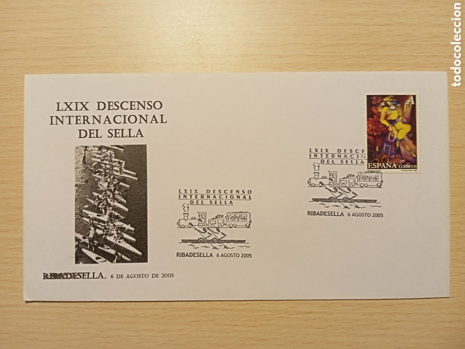 Sellos: Sobre tren descenso del Sella (2005) - Foto 1