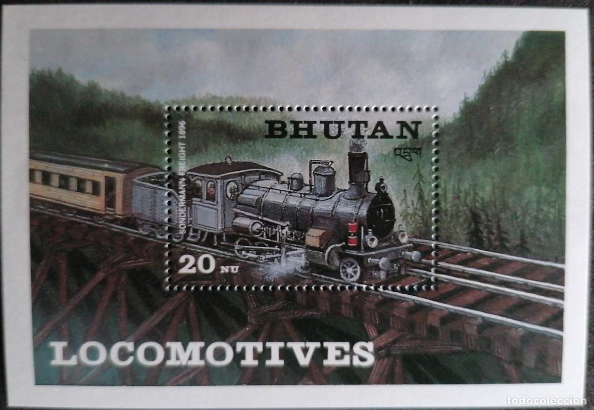 Sellos: BUT&Aacute;N 1984 - HB LOCOMOTORAS . - Foto 1