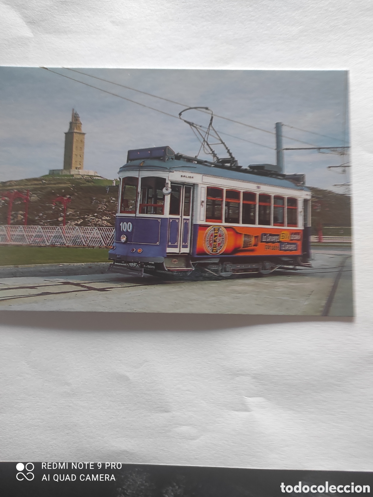 Sellos: Postales de tranv&iacute;as y trenes 2 - Foto 1