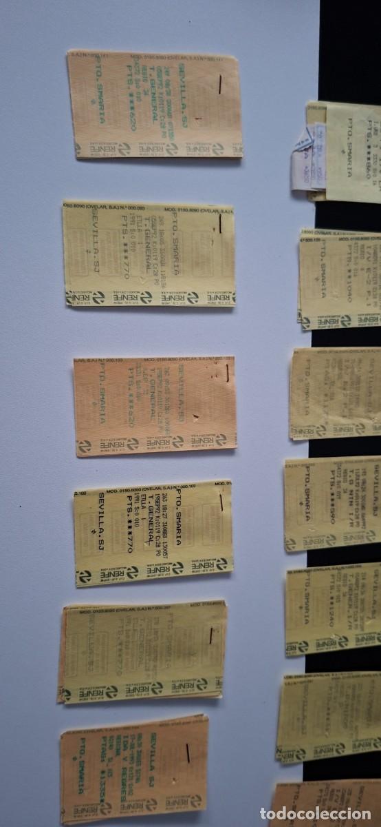 Sellos: Billetes Renfe A&ntilde;os 90 - Foto 3
