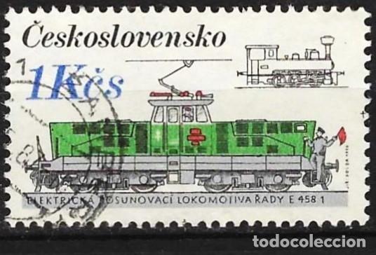 Sellos: Checoslovaquia 1986 - Mi 2882 - YT 2694 - Locomotora
