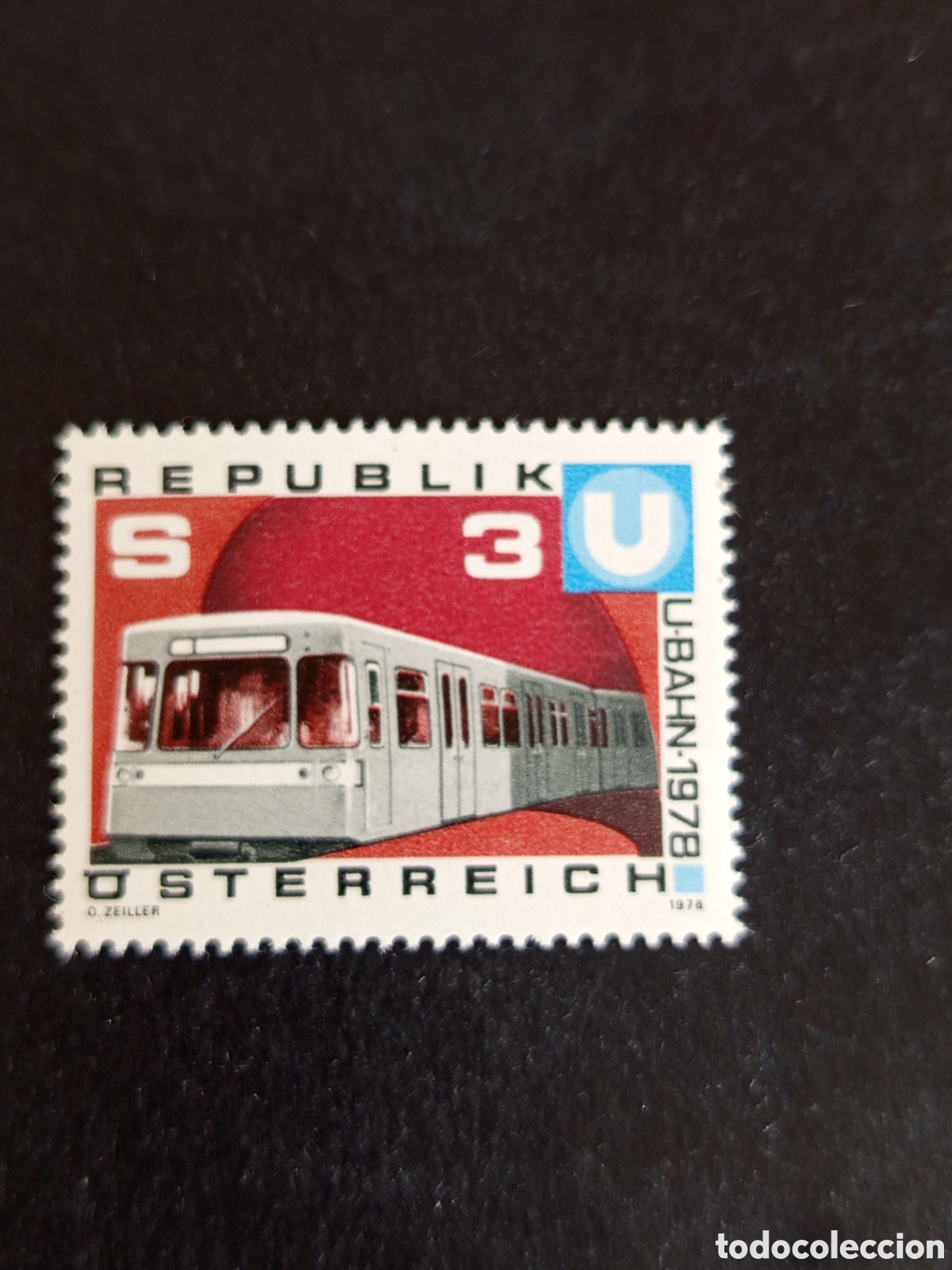 Sellos: AUSTRIA, 1978. Nueva l&iacute;nea Metro de Viena Yvert 1397. Pedido m&iacute;nimo 3 &euro;. Ver fotos. Serie completa
