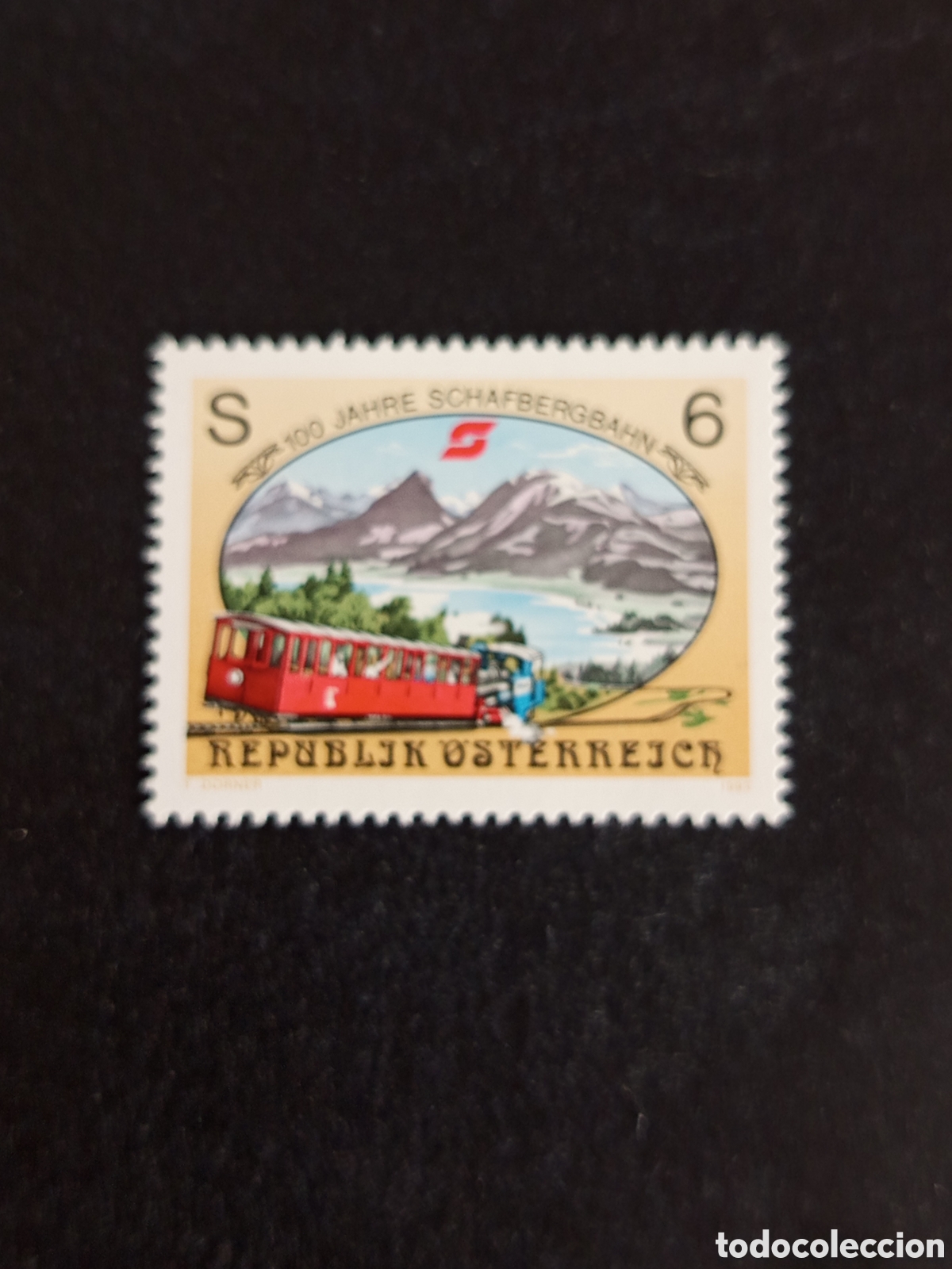 Sellos: AUSTRIA, 1993. Tren de monta&ntilde;a &rdquo;Schafbergbahn&rdquo;. Yvert 1933. Pedido m&iacute;nimo 3 &euro;. Ver fotos .
