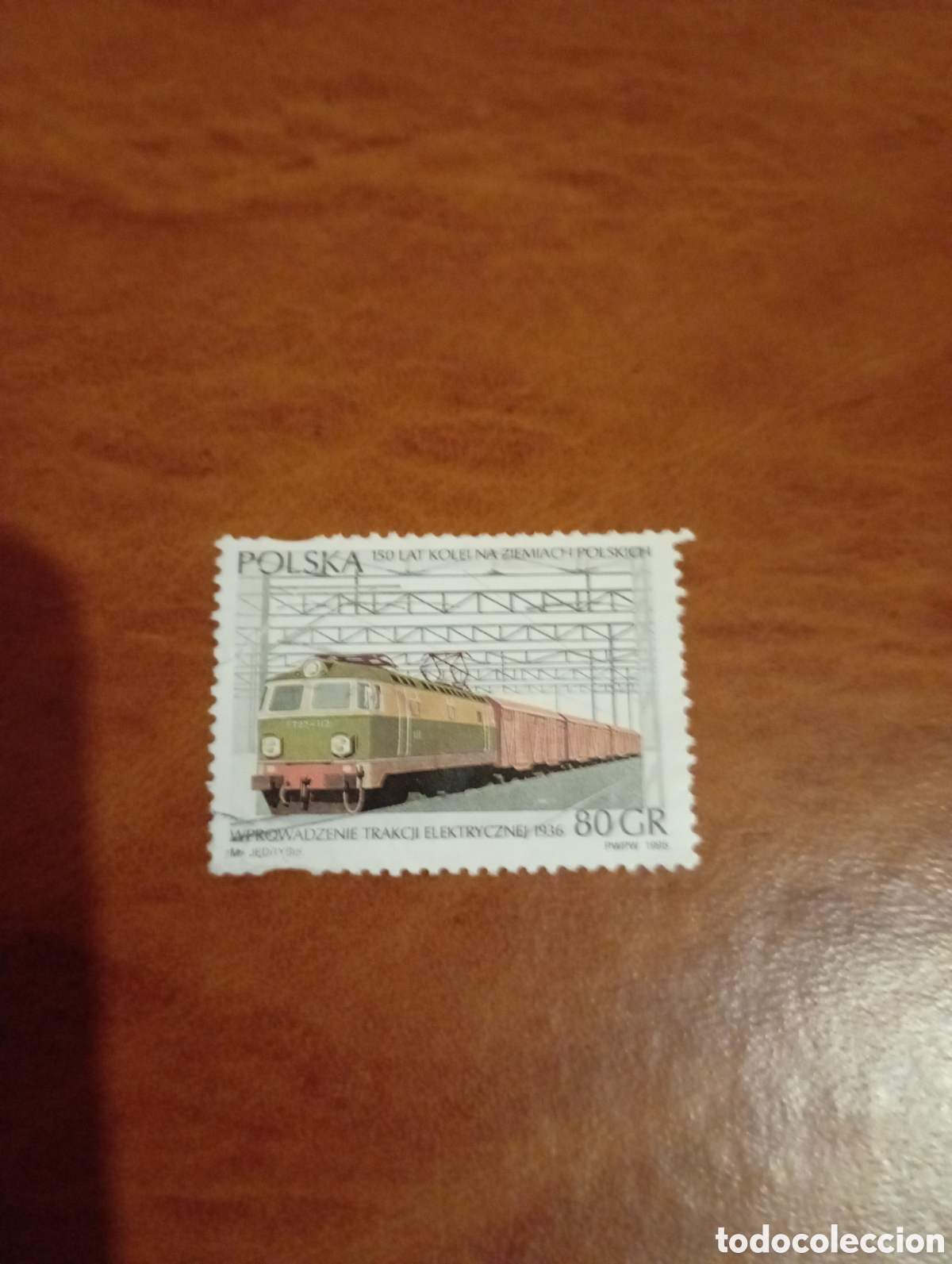 Sellos: POLONIA 1995 - 150&ordm; ANIV. DE LOS FERROCARRILES POLACOS