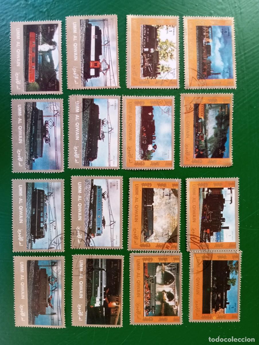Sellos: TRENES, SERIE COMPLETA
